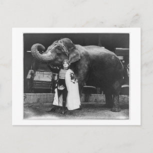 Zora en Trilby 1916 Briefkaart