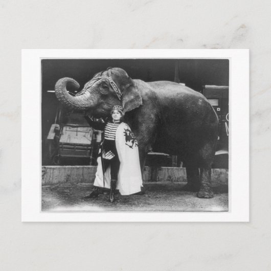 Zora en Trilby 1916 Briefkaart (Voorkant)