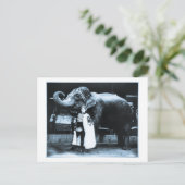 Zora en Trilby 1916 Briefkaart (Staand voorkant)