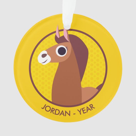 Zora the Horse Ornament (voorkant)