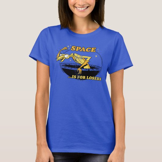 Zorak "Space is for Losers" T-shirt (Voorkant)