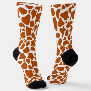 Zorba Oranje Print Sokken