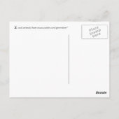 Zorg dat je goed kunt aanpassen briefkaart (Achterkant)