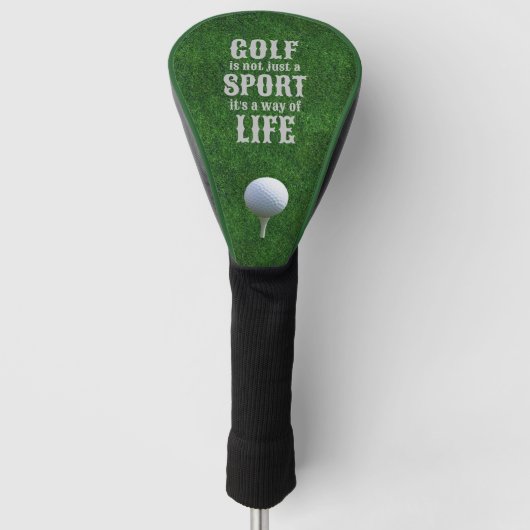 Zorg dat uw driver goed uitziet: op maat golfheadcover (Voorkant)