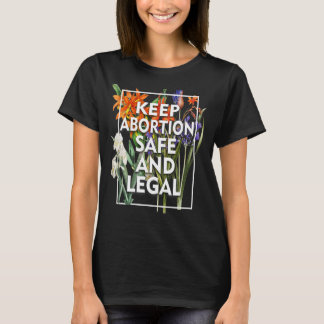 Zorg ervoor dat abortus veilig is en maak gebruik  t-shirt
