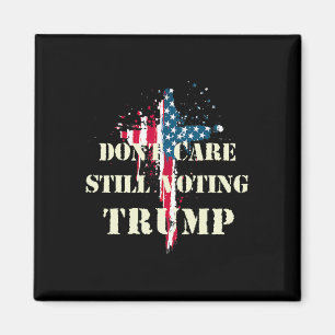 Zorg nog steeds stemmende Trump Patriottische Amer Magneet