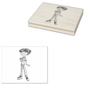 Zorg Rubberstempel (Gestempeld)