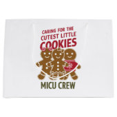 Zorg voor de Schattigee kleine koekjes Nicu verple Groot Cadeauzakje (Voorkant)