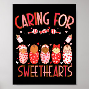 Zorg Voor De Schattigste Liefjes Nicu Verpleegster Poster