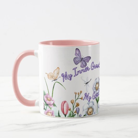 Zorg voor mij, mijn innerlijke groei mok (Links)