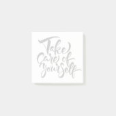 Zorg voor uzelf post-it® notes (Voorkant)