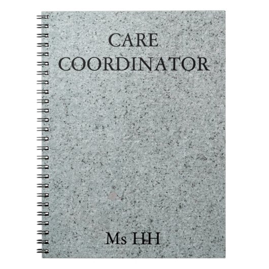Zorgcoördinator Notitieboek (Voorkant)
