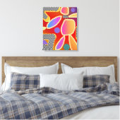 Zorgeloos Canvas Afdruk (Insitu (Slaapkamer))
