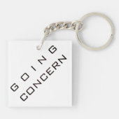 "Zorgen" Sleutelhanger (Achterkant)