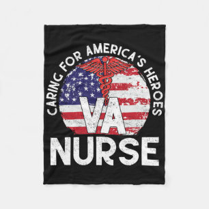 Zorgen voor Amerika's helden Patriottische Van Nur Fleece Deken