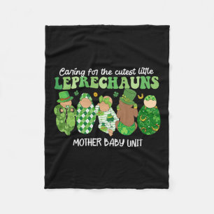 Zorgen voor Schattigee Leprechauns moeder door Fleece Deken