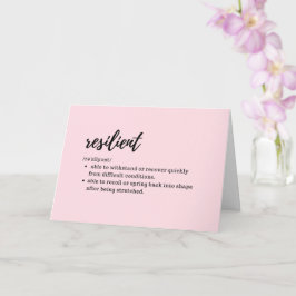 ZORGKAARTEN NEMEN - Definitie van veerkrachtig Kaart