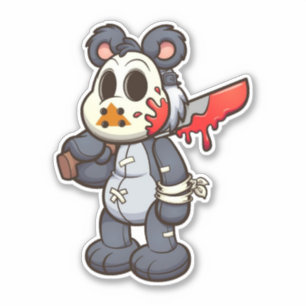 Zorglijk Beer - Jason? Sticker