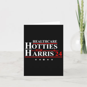 Zorgverlenende Vrouwen Voor Harris 24 Design Kaart