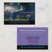 Zorgverlener Home Gezondheidszorg Helpers Visitekaartje (Voorkant / Achterkant)