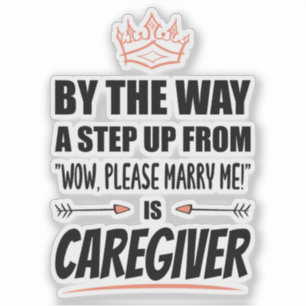 Zorgverlener is de Ultimate in Appeal. Grappig cad Sticker
