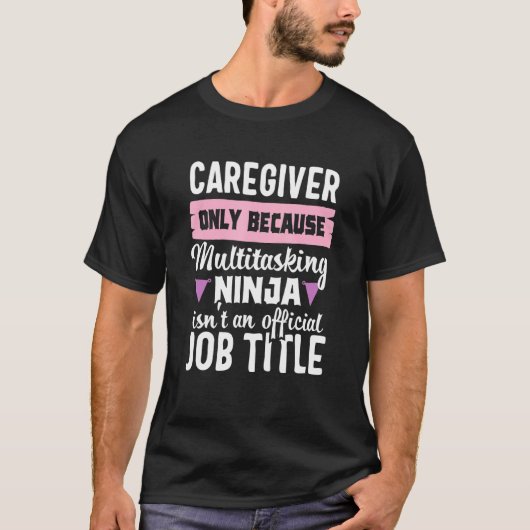 Zorgverlener Ninja Zorgverlenende vrouwen T-shirt (Voorkant)