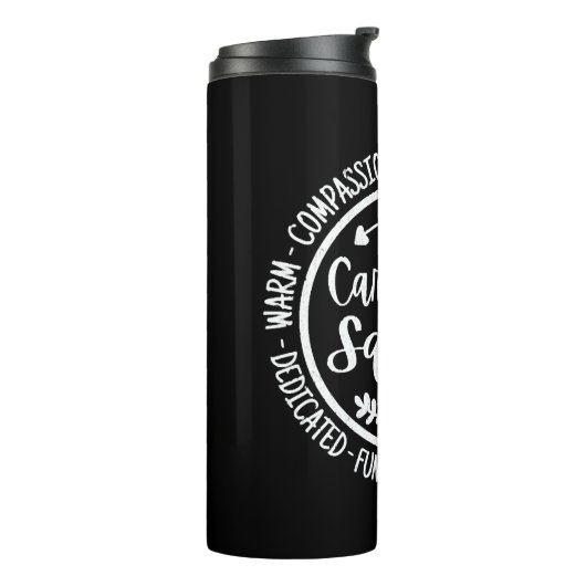 Zorgverlener Squad Life Zorgverlener Beste Zorgver Thermosbeker (Gedraaid links)