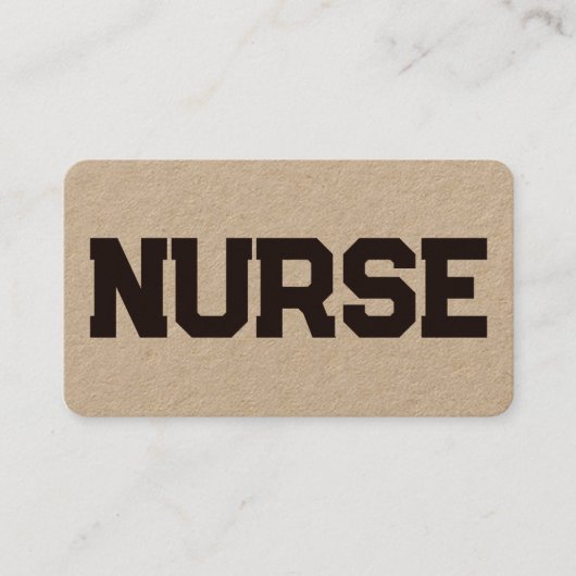 Zorgverlener Visitekaartje (Voorkant)