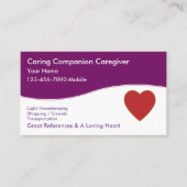 Zorgverlener Visitekaartjes (Voorkant)