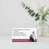 Zorgverlener Visitekaartjes (Staand voorkant)