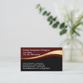 Zorgverlener Visitekaartjes (Staand voorkant)