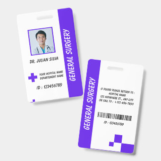 Zorgverpleegkundige foto ID-badgekaart Badge