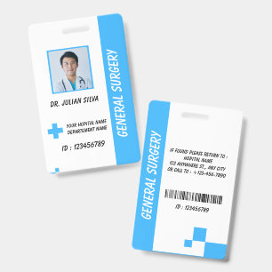 Zorgverpleegkundige foto ID-badgekaart Badge