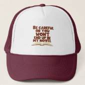 Zorgvuldig Funny Character Author Slogan Trucker Pet (Voorkant)