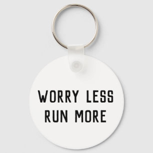Zorgwekkend minder uitvoeren meer keyring sleutelhanger
