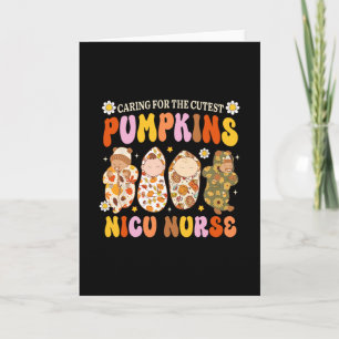 Zorgzaam Voor De Schattigste Pompoen Nicu Verpleeg Kaart