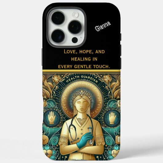 Zorgzame verpleegster Practitioner Shows Compassio Case-Mate iPhone Case (Achterkant)