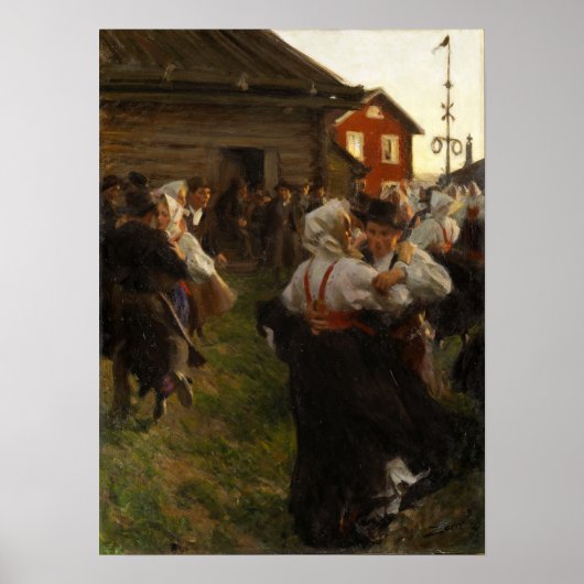 Zorn - Midsummer Dance Poster (Voorkant)