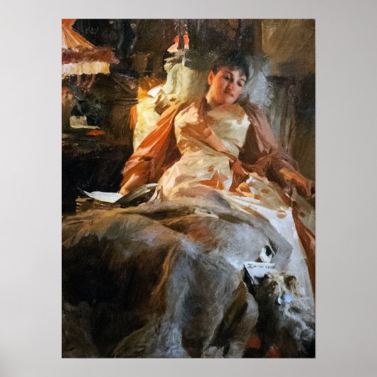 Zorn - Study Lighting (Madame Rikoff) Poster (Voorkant)
