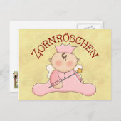 Zornroeschen Briefkaart (Voorkant / Achterkant)