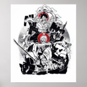 Zoro en Luffy Poster (Voorkant)