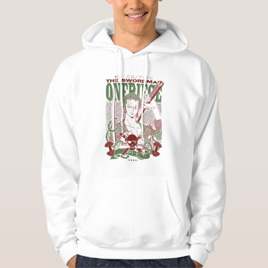 Zoro Roronoa One Piece Hoodie (Voorkant)