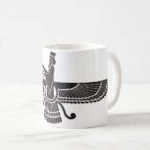 Zoroastrian Perzische Mok Iran (Voorkant rechts)