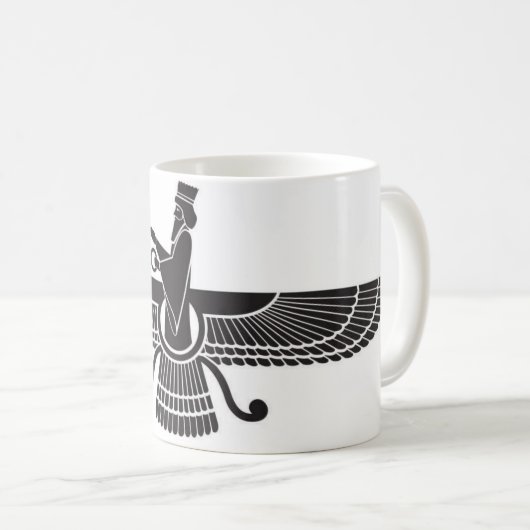 Zoroastrian Perzische Mok Iran (Voorkant rechts)