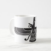 Zoroastrian Perzische Mok Iran (Voorkant links)
