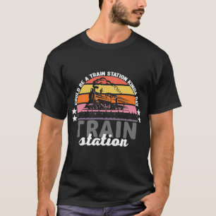 Zou een treinstation kunnen zijn voor dag 16 t-shirt