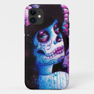 Zou het echt de Sugar Skull Girl kunnen zijn iPhone 11 Hoesje