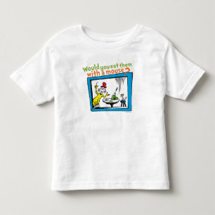 Zou je ze met een muis eten? kinder shirts