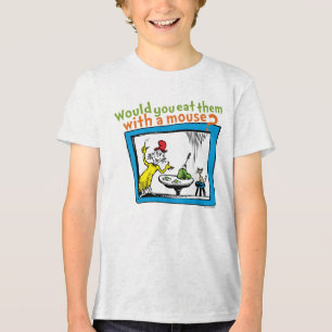 Zou je ze met een muis eten? Tri-Blend shirt