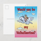Zou jij mijn Valhallentine zijn? Feestdagenkaart (Voorkant / Achterkant)
